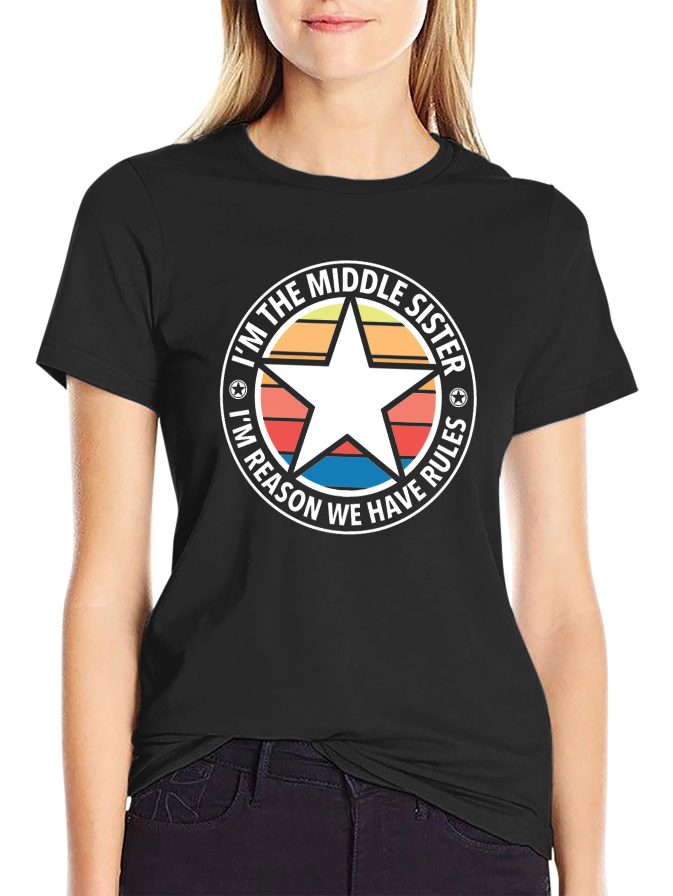 Middle Sister Rules T-Shirt