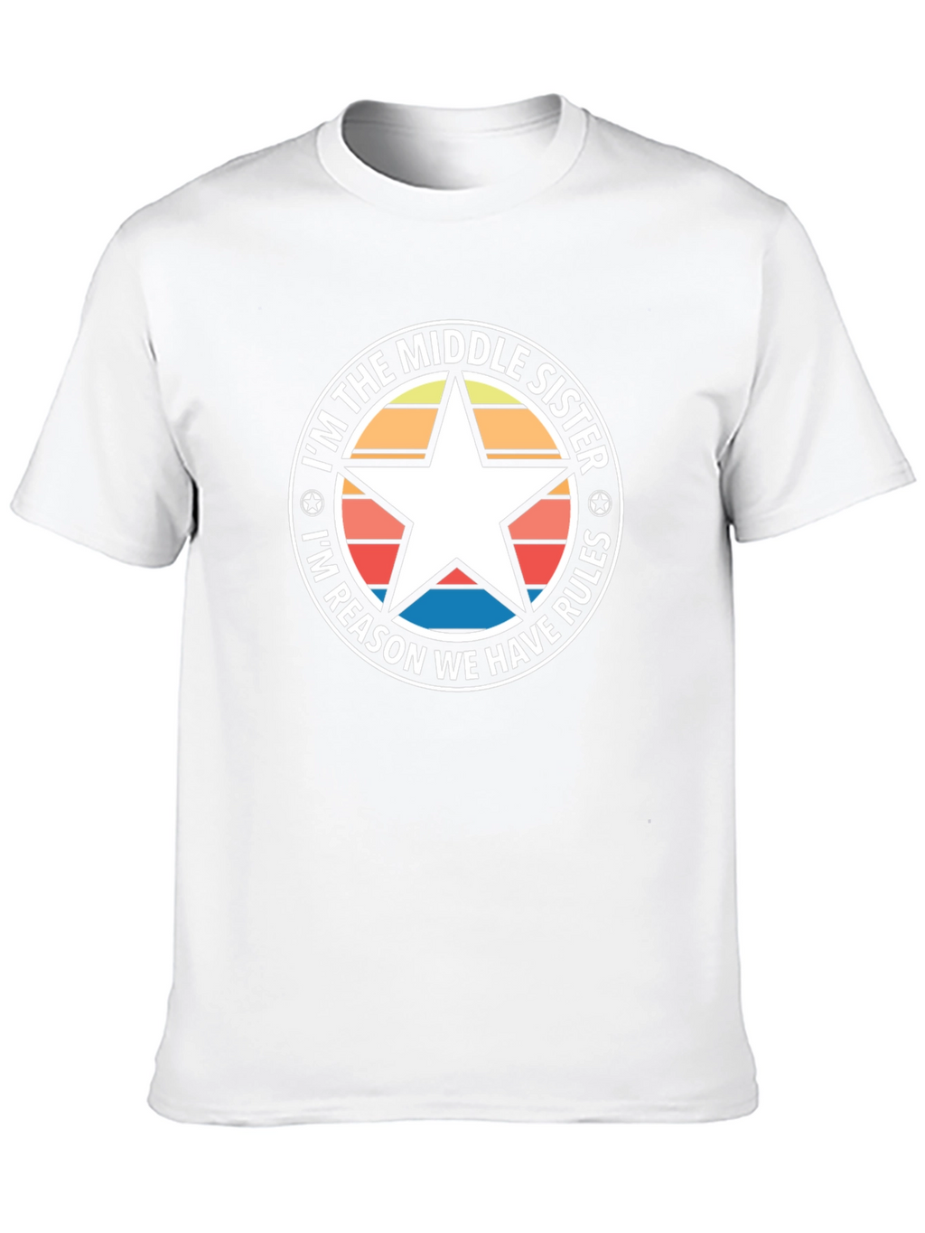 Middle Sister Rules T-Shirt