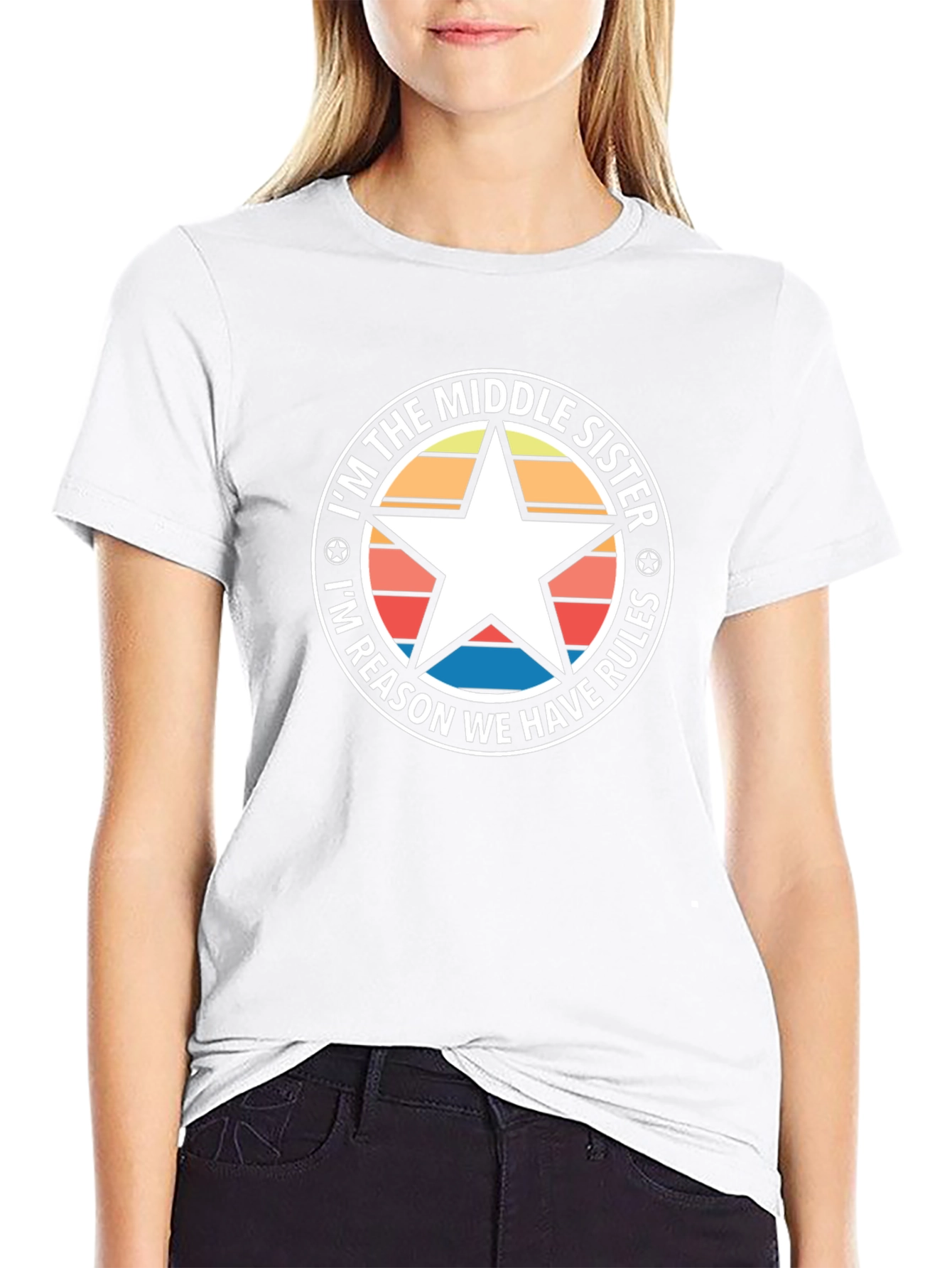 Middle Sister Rules T-Shirt