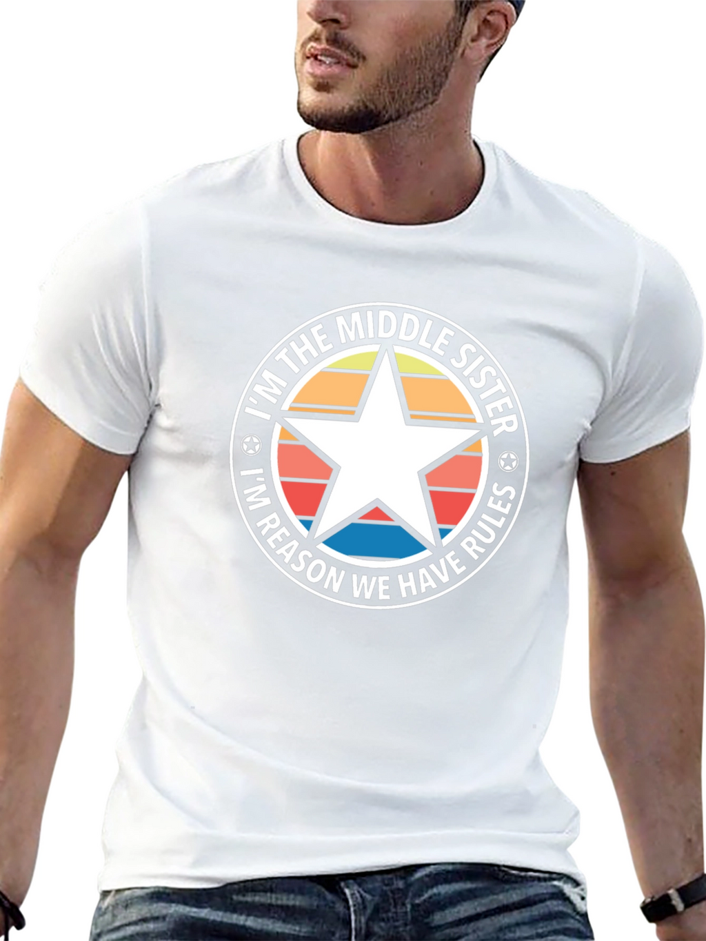Middle Sister Rules T-Shirt