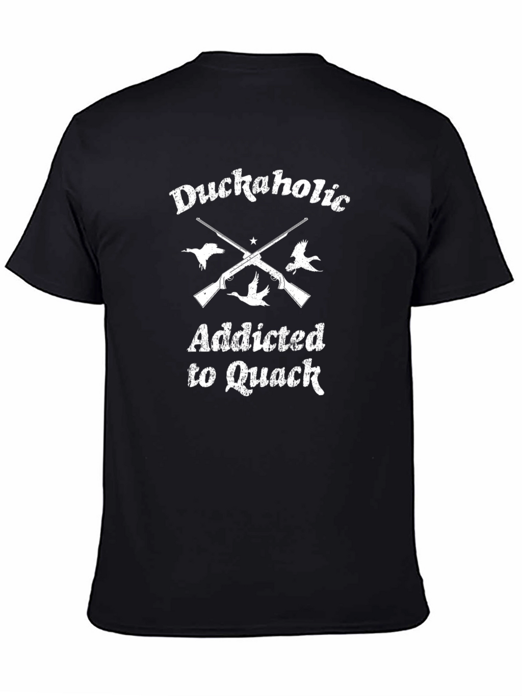Duckaholic Addicted to Quack Graphic T-Shirt