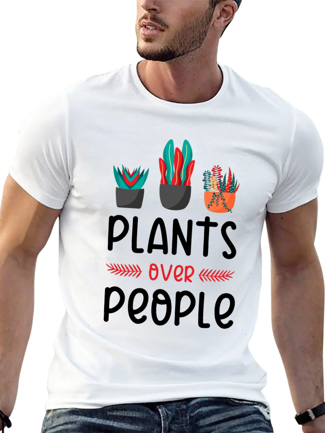 Plants Over People Graphic Tee