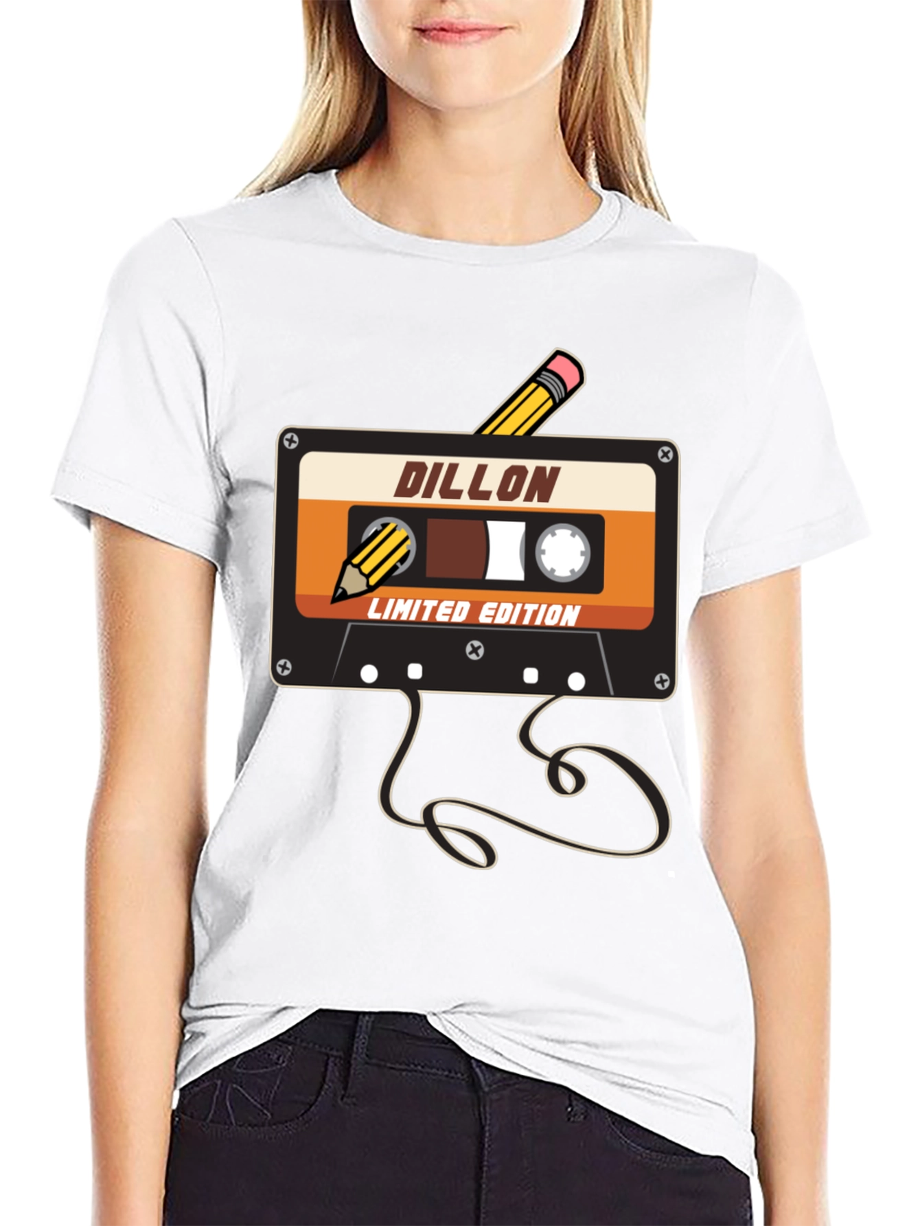 Retro Cassette Tape T-Shirt - Limited Edition Dillon Tee