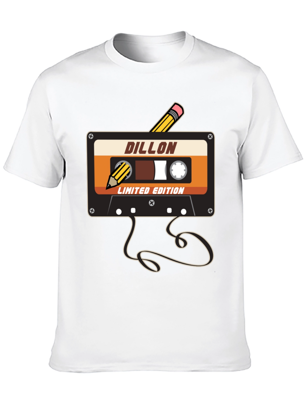 Retro Cassette Tape T-Shirt - Limited Edition Dillon Tee