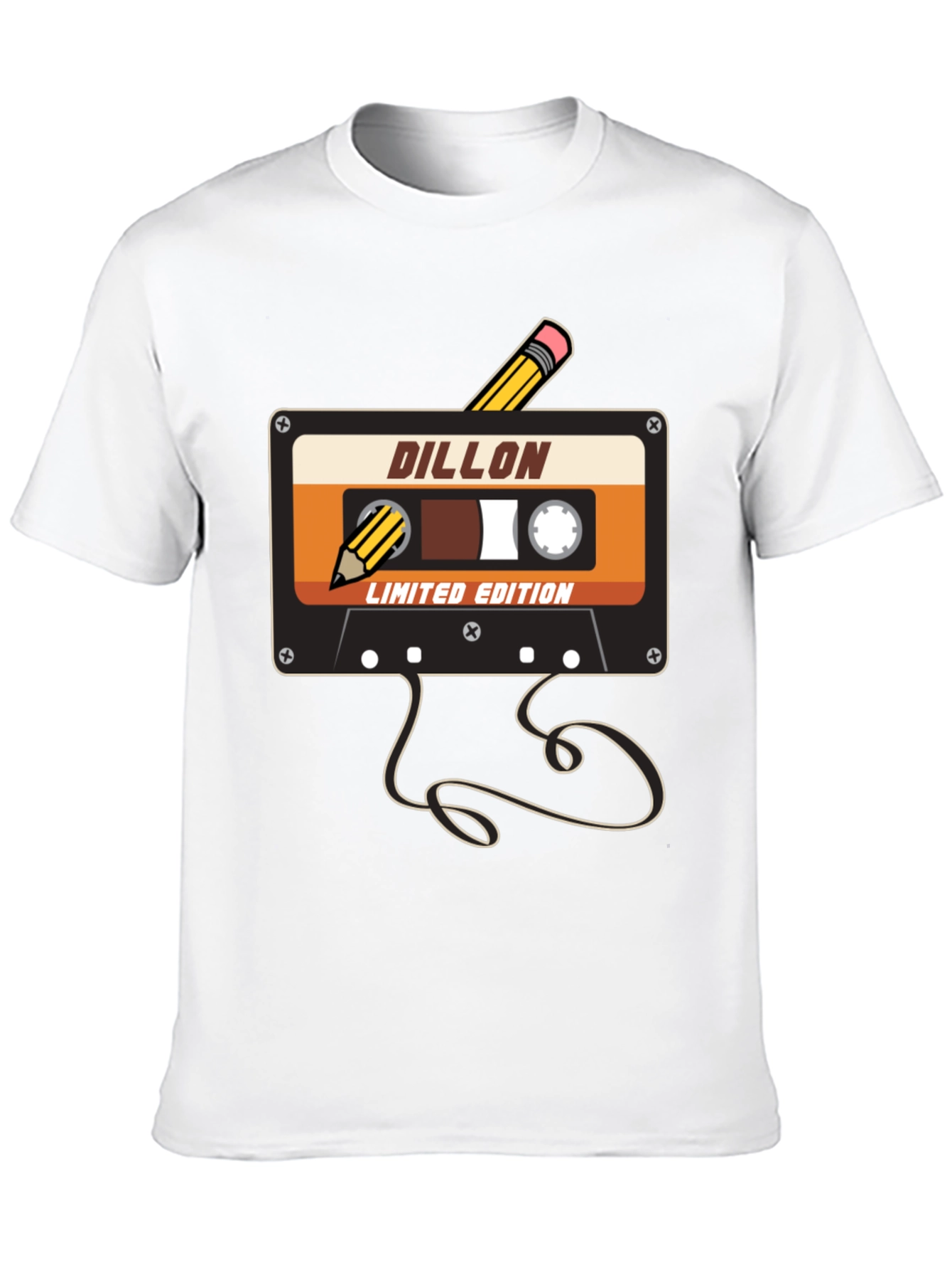 Retro Cassette Tape T-Shirt - Limited Edition Dillon Tee