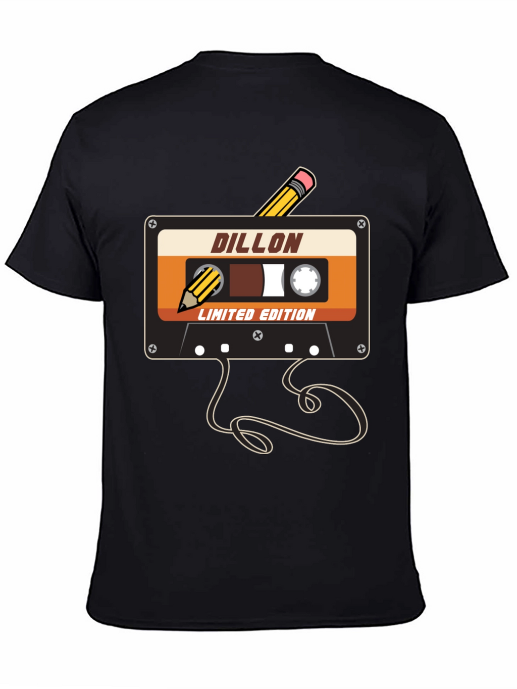 Retro Cassette Tape T-Shirt - Limited Edition Dillon Tee