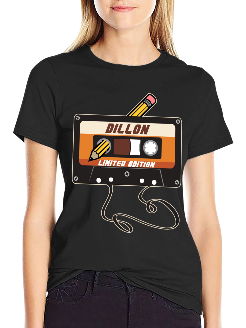 Retro Cassette Tape T-Shirt - Limited Edition Dillon Tee