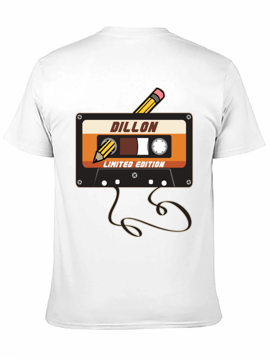 Retro Cassette Tape T-Shirt - Limited Edition Dillon Tee