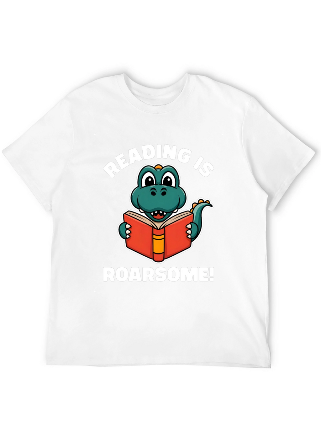 Reading is Roarsome Dinosaur T-Shirt
