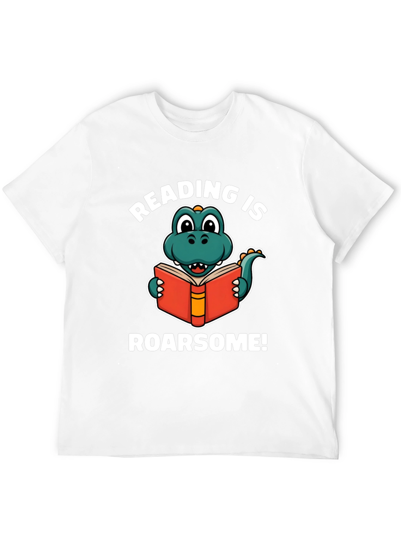 Reading is Roarsome Dinosaur T-Shirt