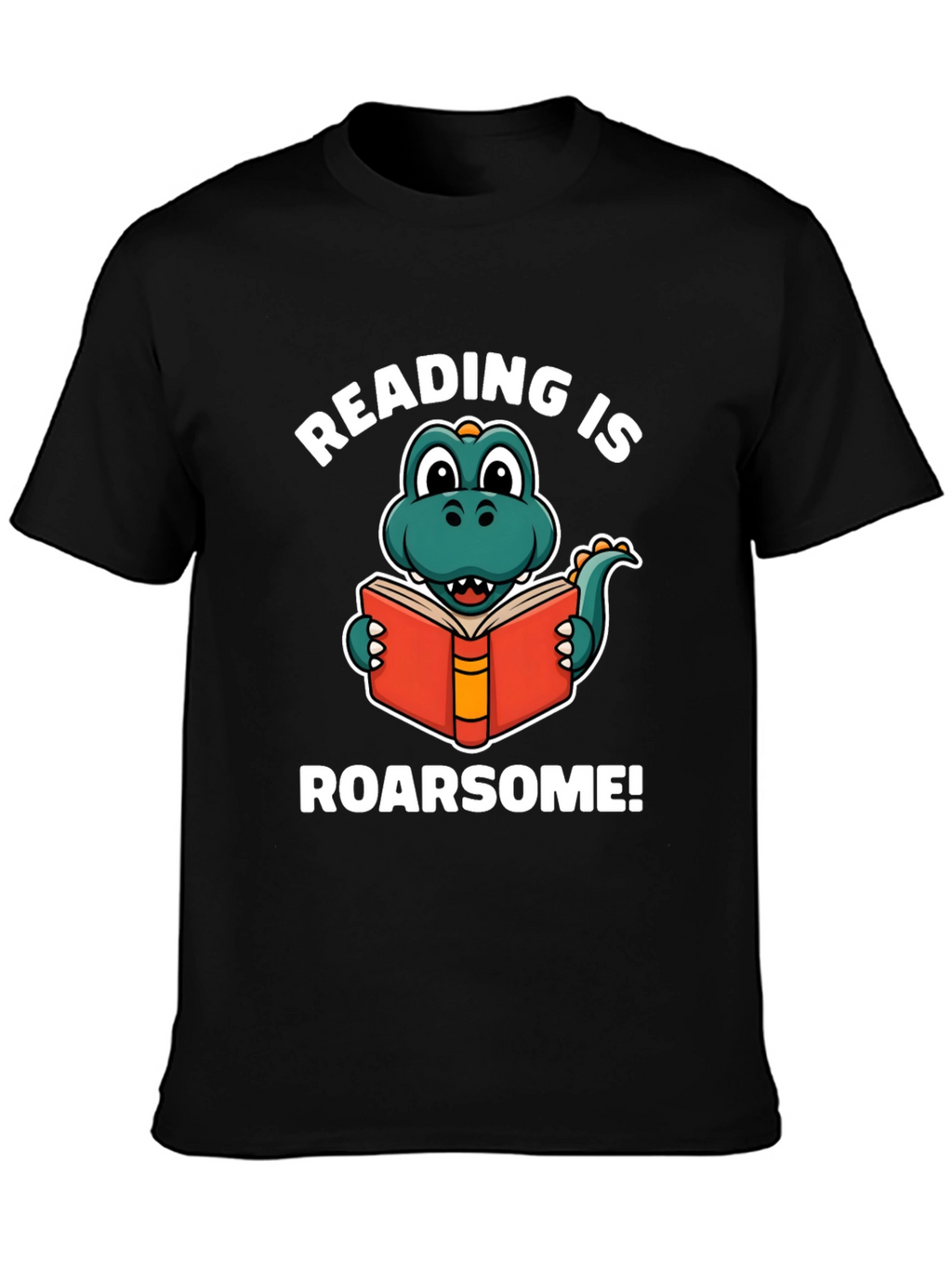 Reading is Roarsome Dinosaur T-Shirt