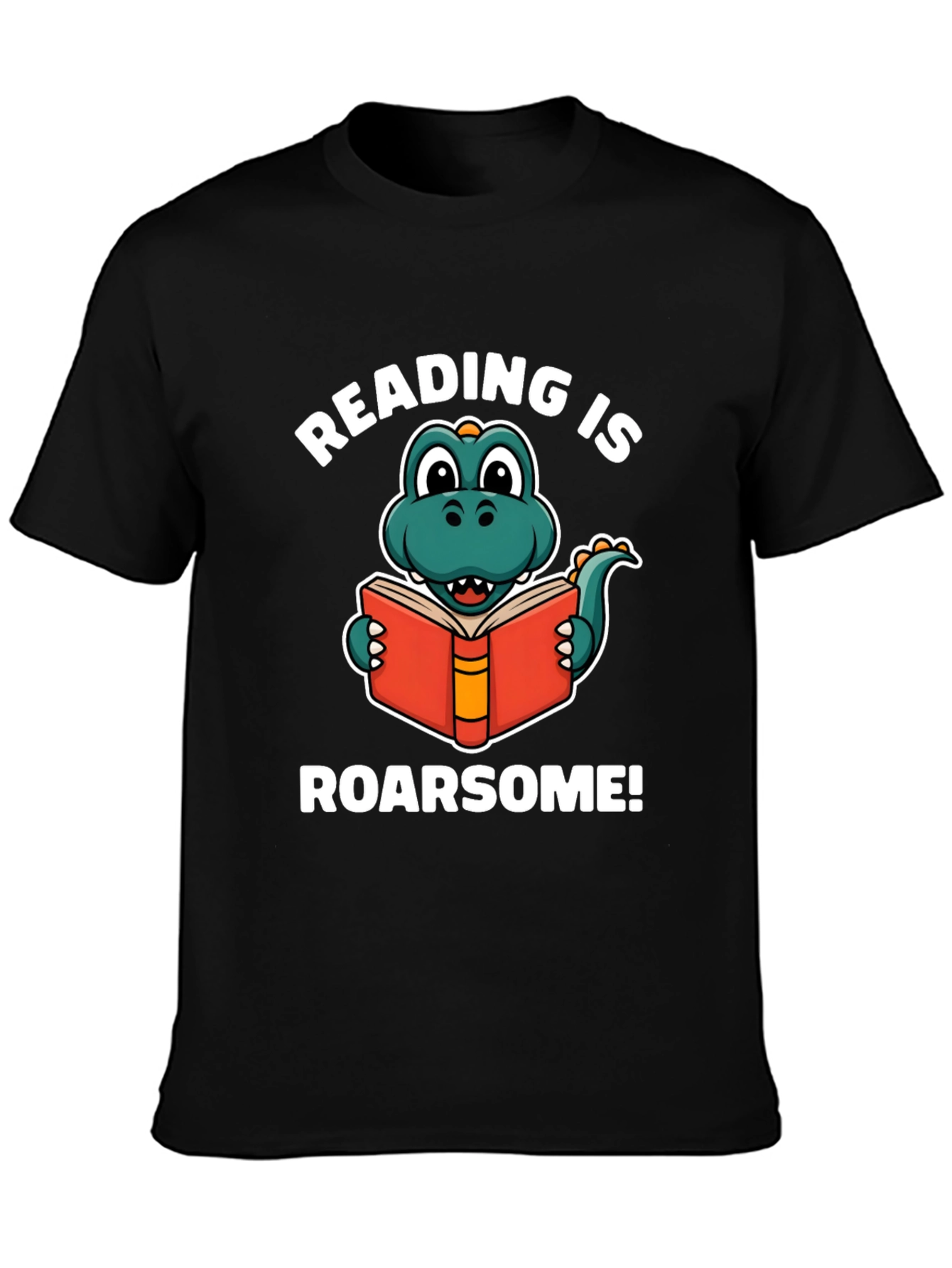 Reading is Roarsome Dinosaur T-Shirt