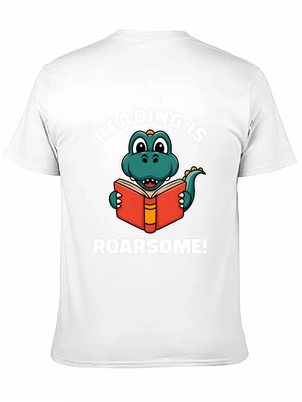 Reading is Roarsome Dinosaur T-Shirt