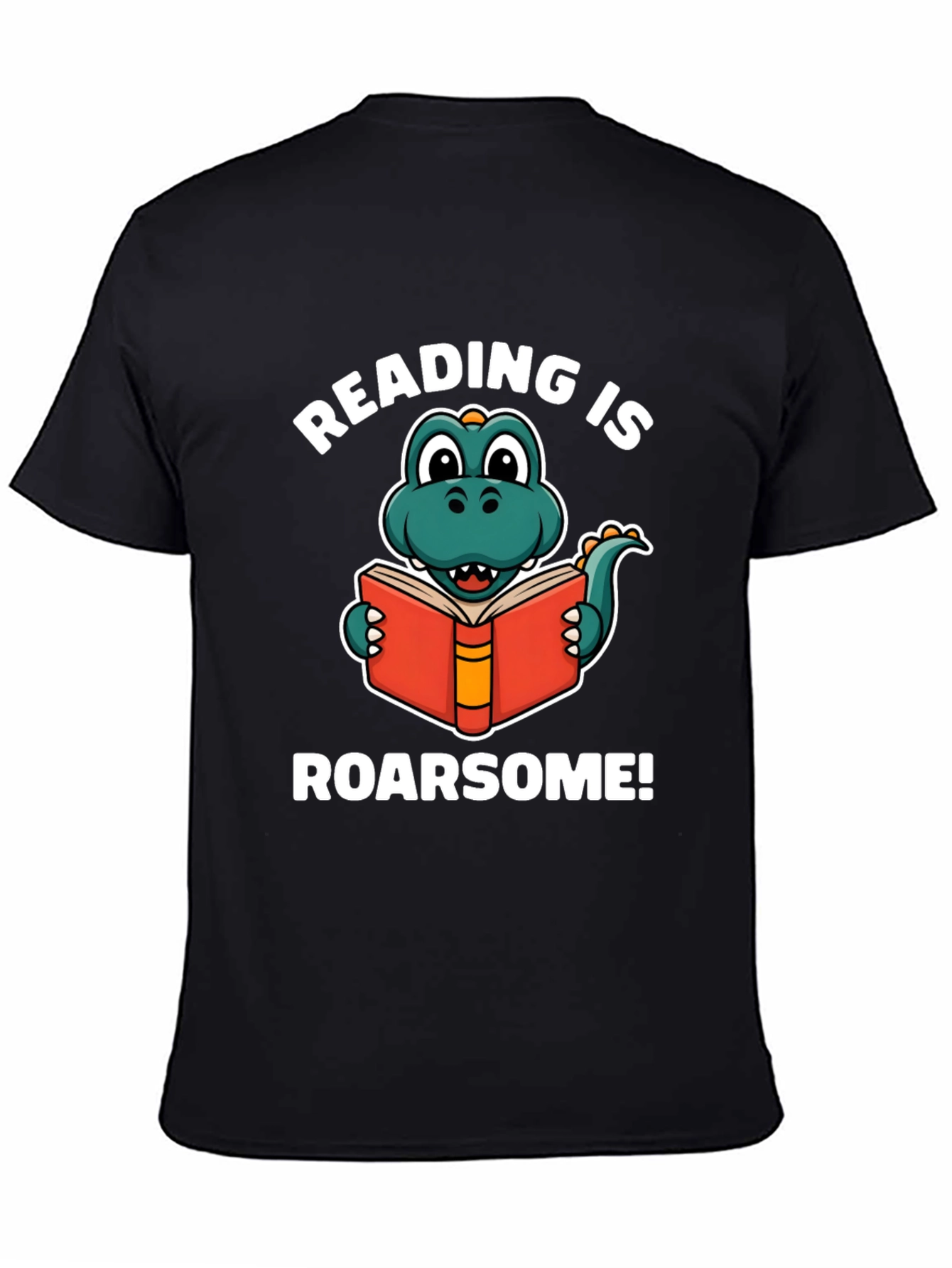 Reading is Roarsome Dinosaur T-Shirt