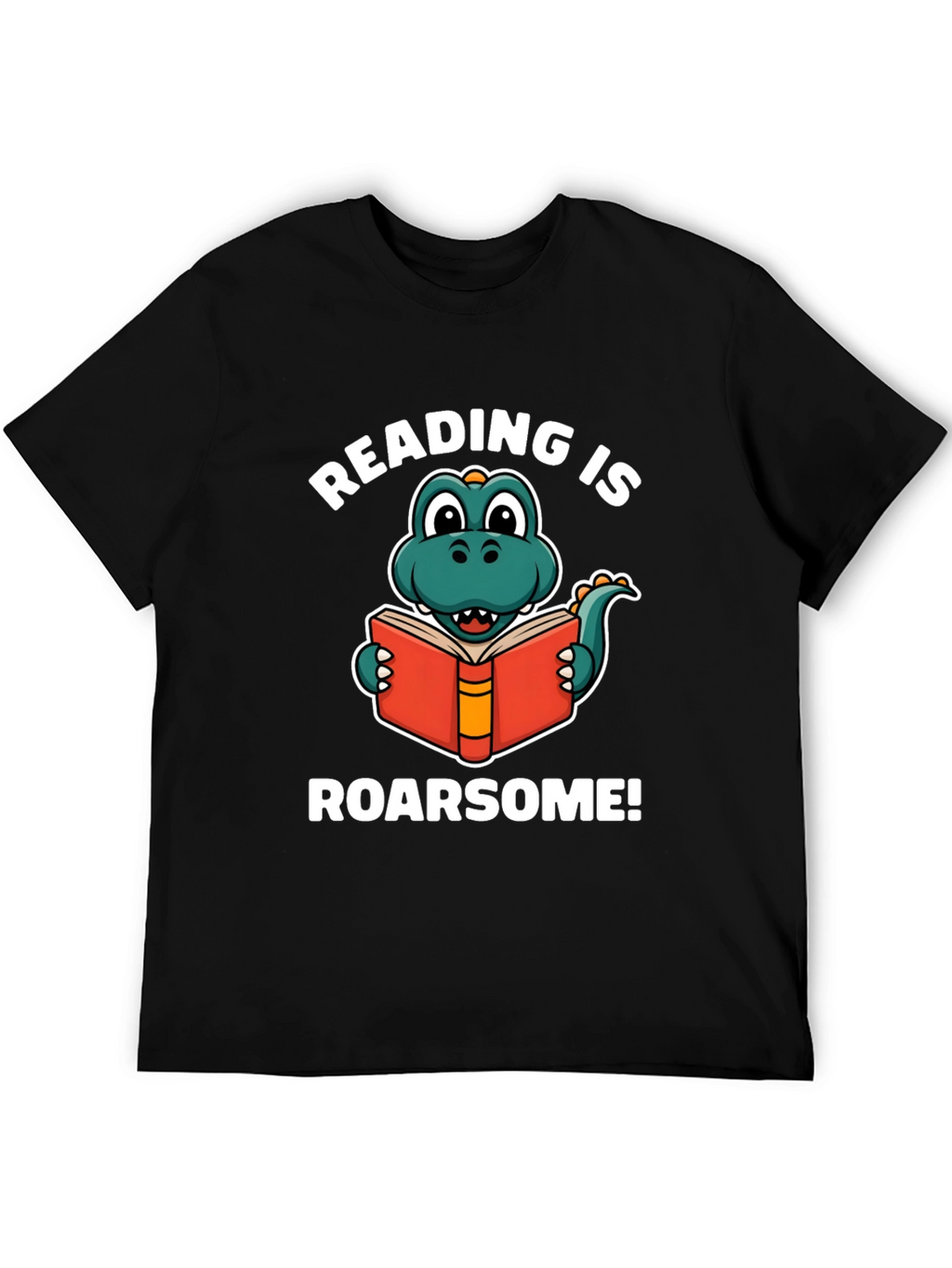 Reading is Roarsome Dinosaur T-Shirt