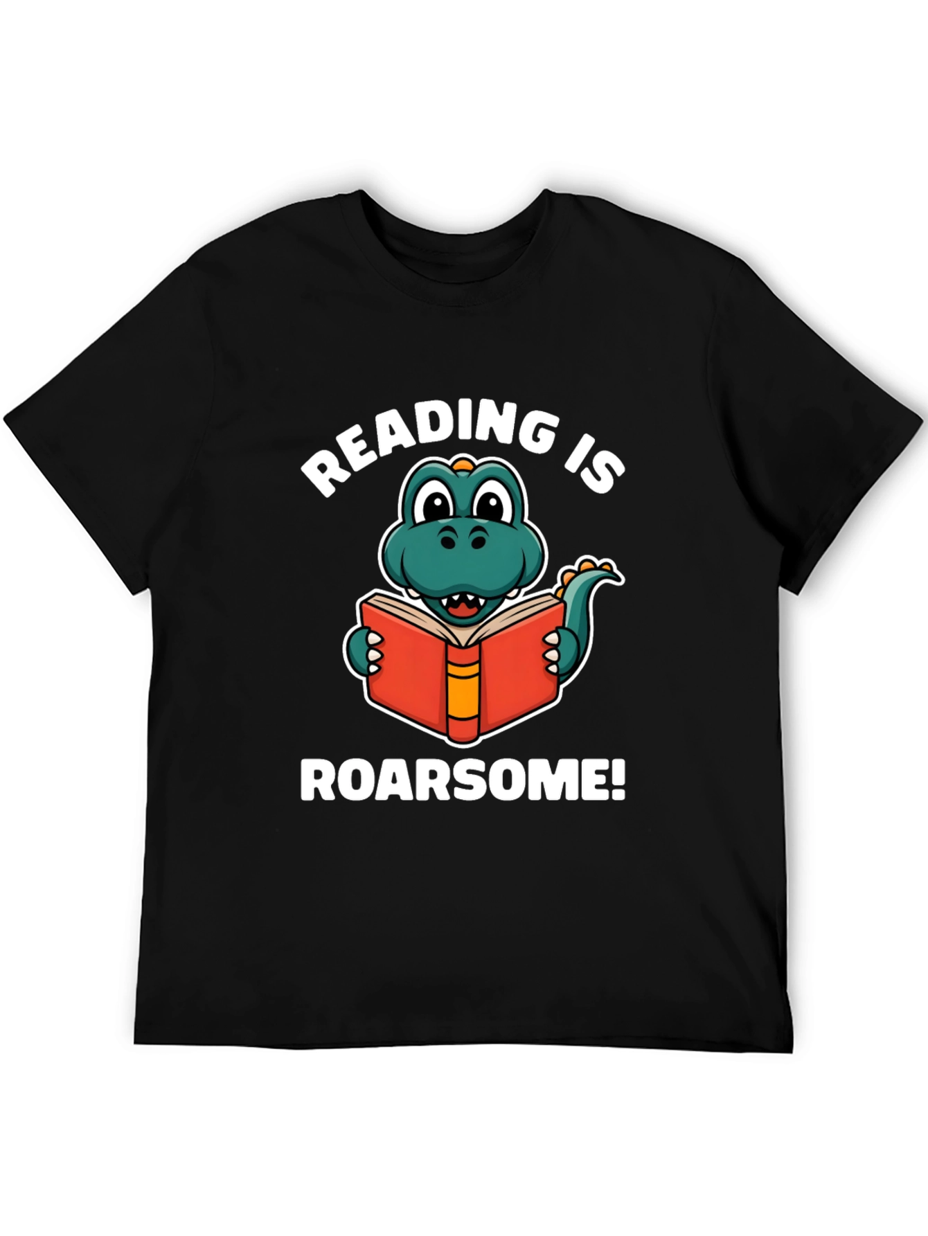 Reading is Roarsome Dinosaur T-Shirt