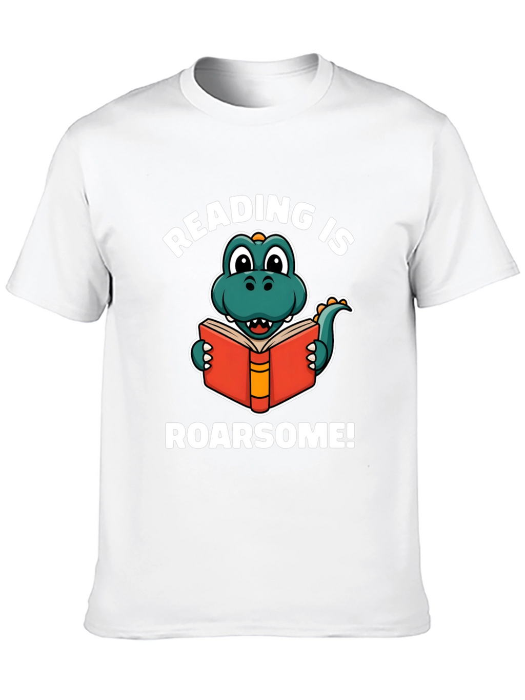 Reading is Roarsome Dinosaur T-Shirt