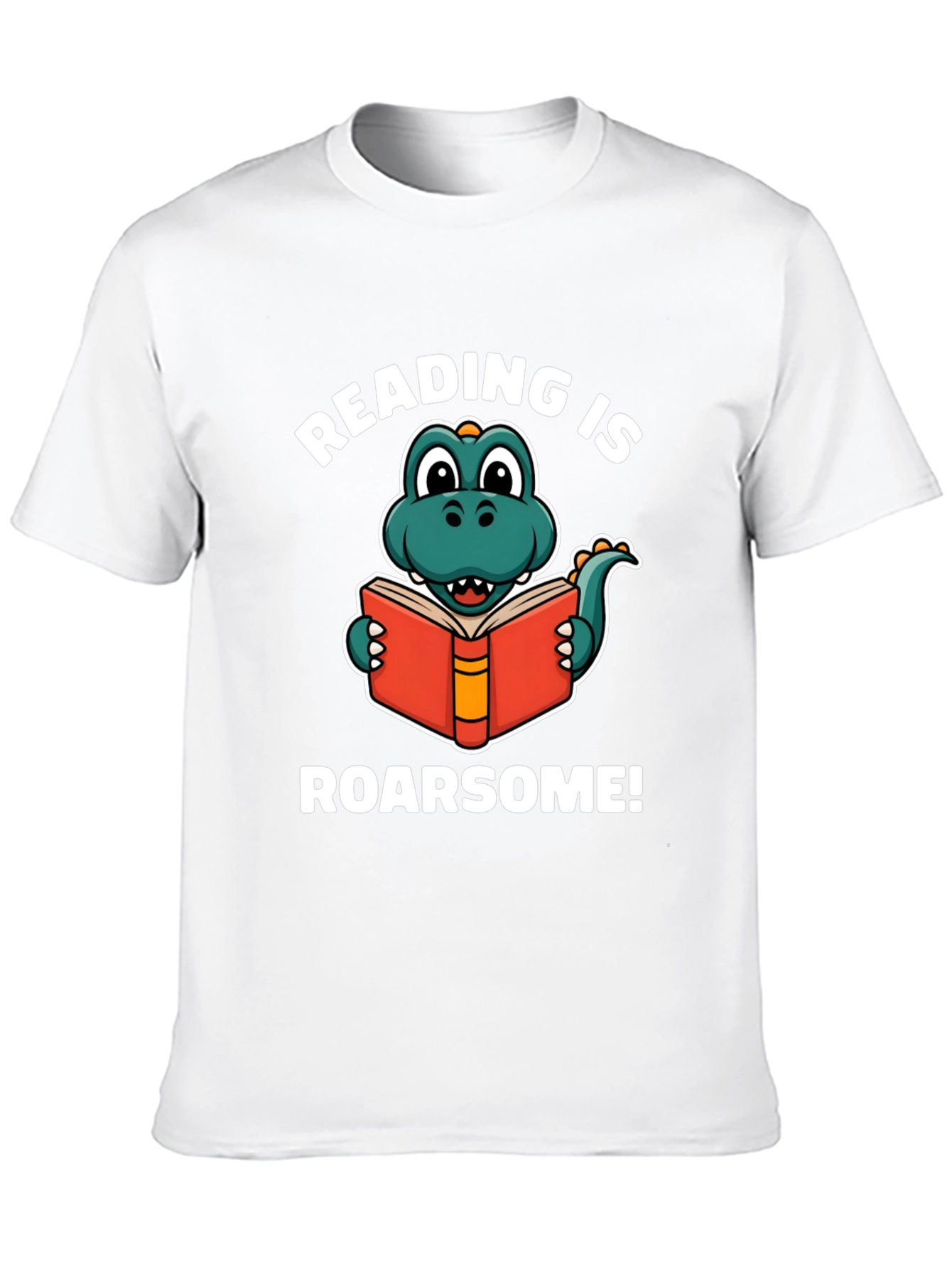 Reading is Roarsome Dinosaur T-Shirt