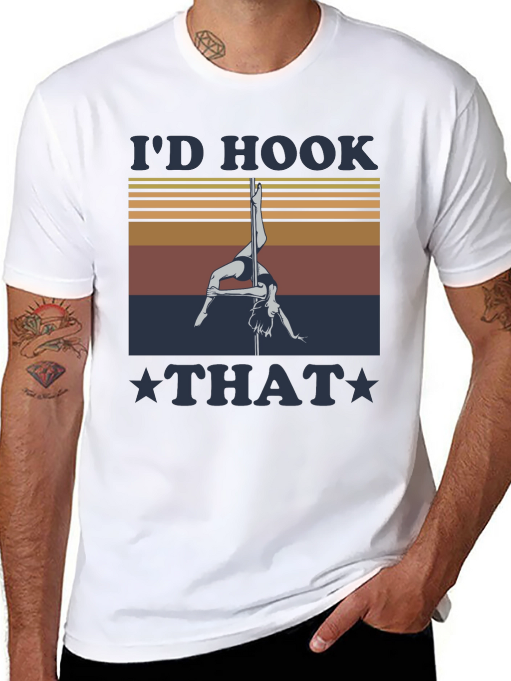 Id Hook That Pole Dancing Graphic Tee