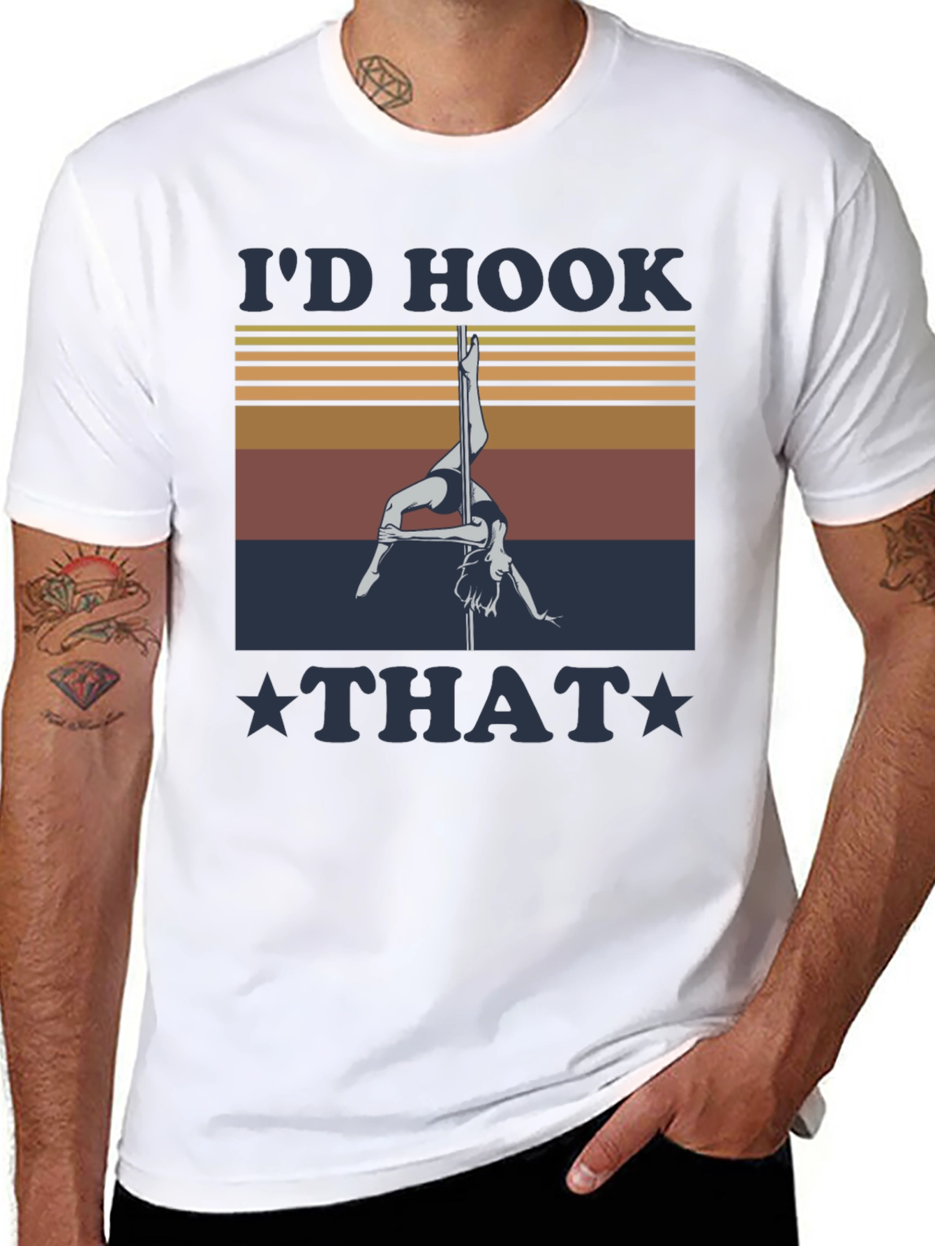 Id Hook That Pole Dancing Graphic Tee