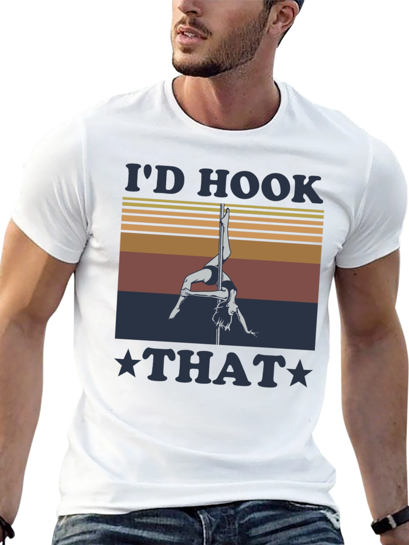 Id Hook That Pole Dancing Graphic Tee