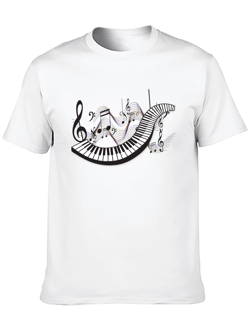 Musical Piano Keys T-Shirt