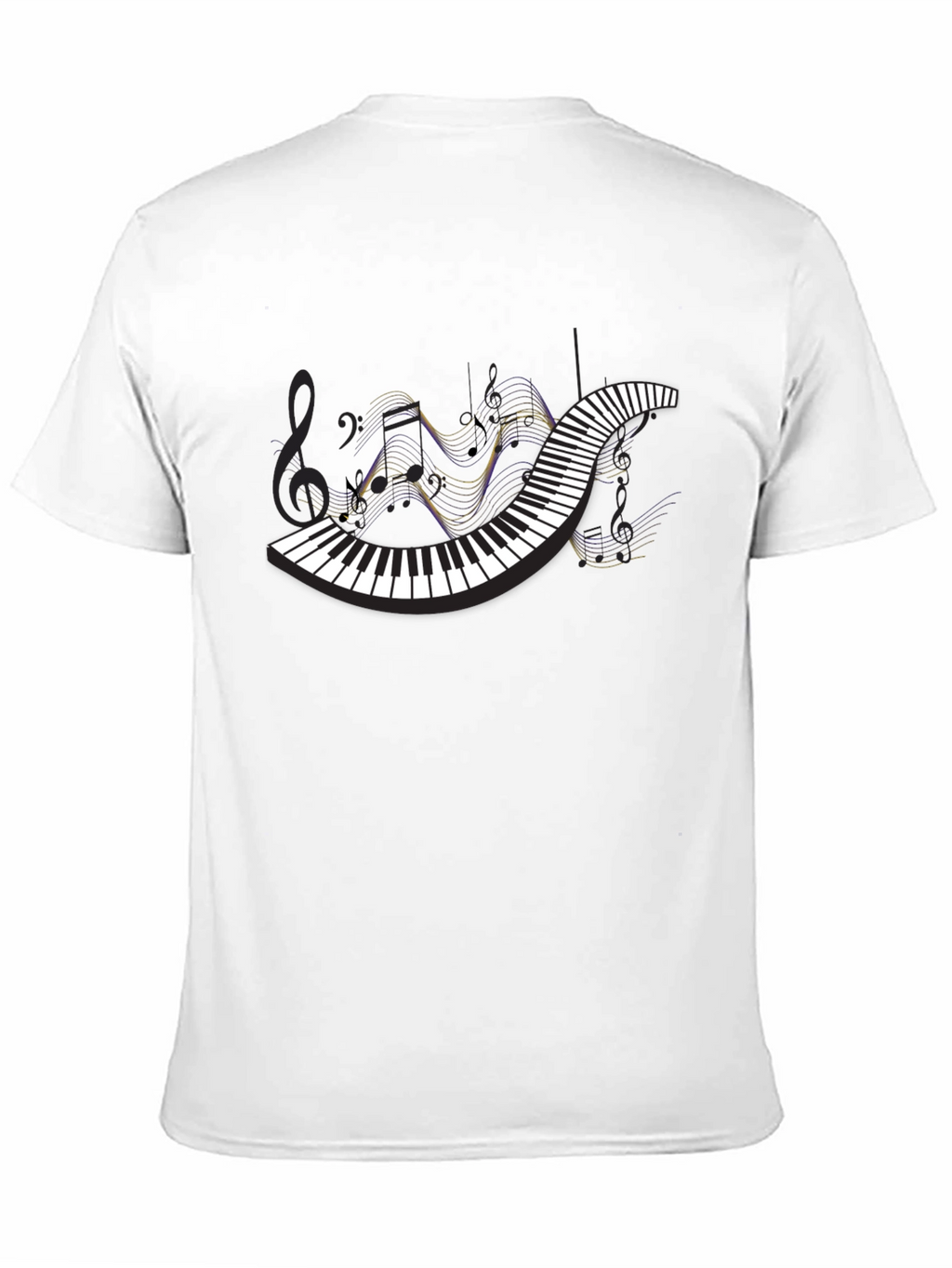 Musical Piano Keys T-Shirt