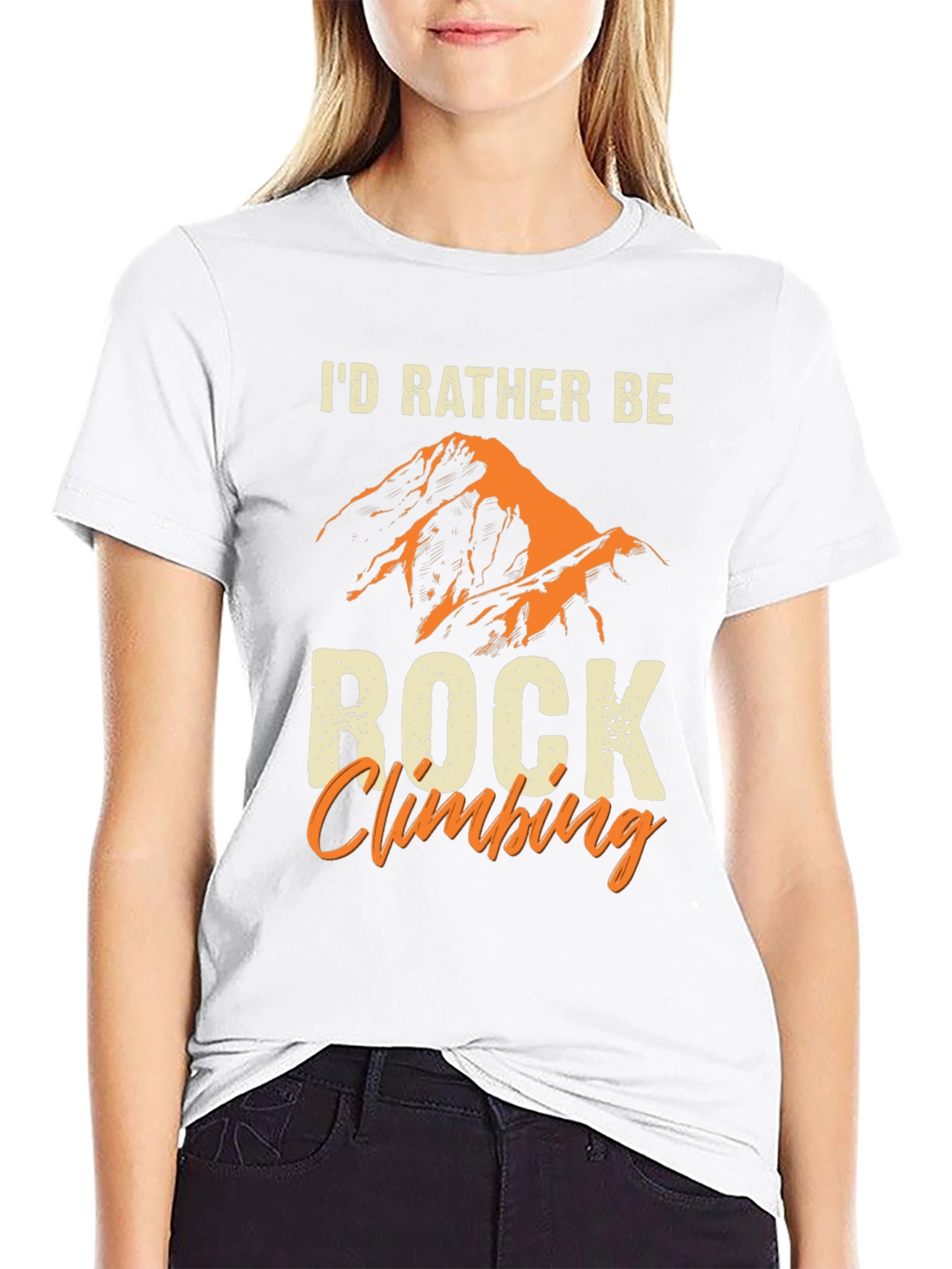 Id Rather Be Rock Climbing T-Shirt