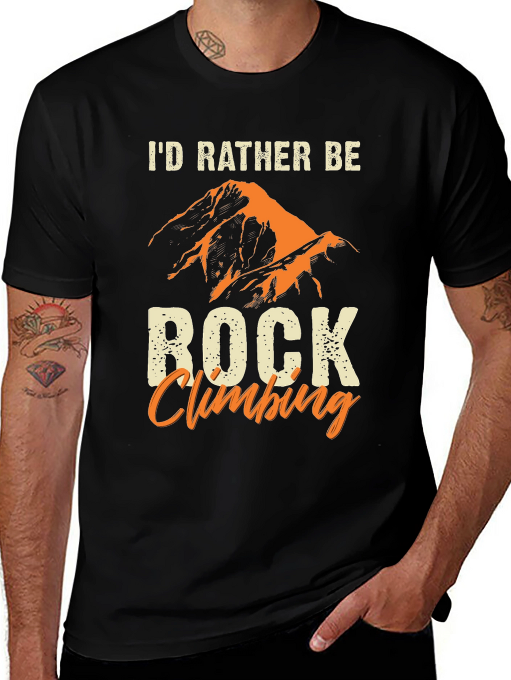 Id Rather Be Rock Climbing T-Shirt