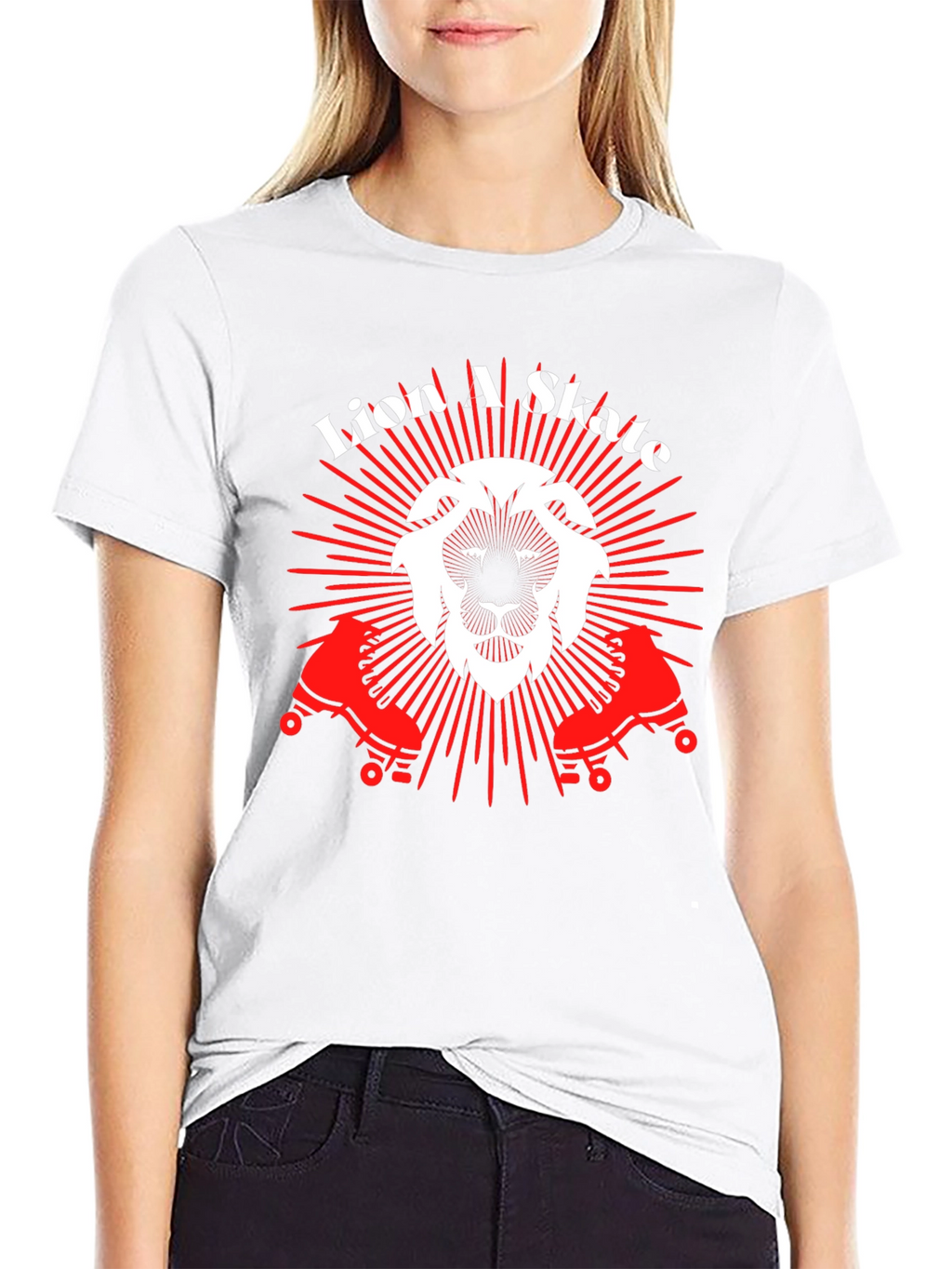 Lion Skate Graphic Tee