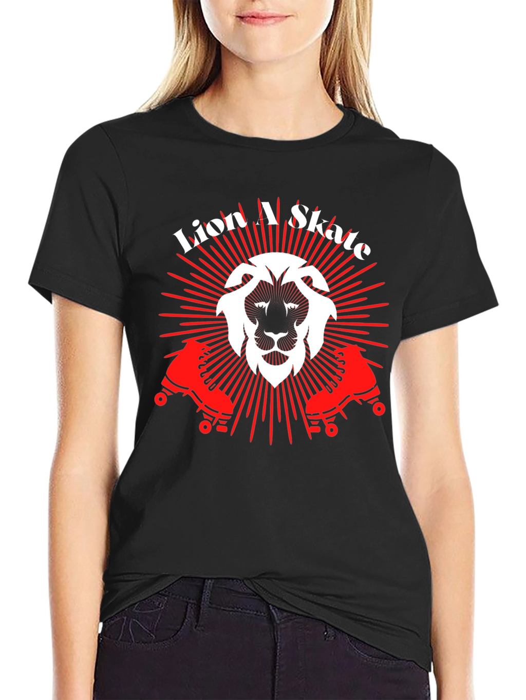 Lion Skate Graphic Tee