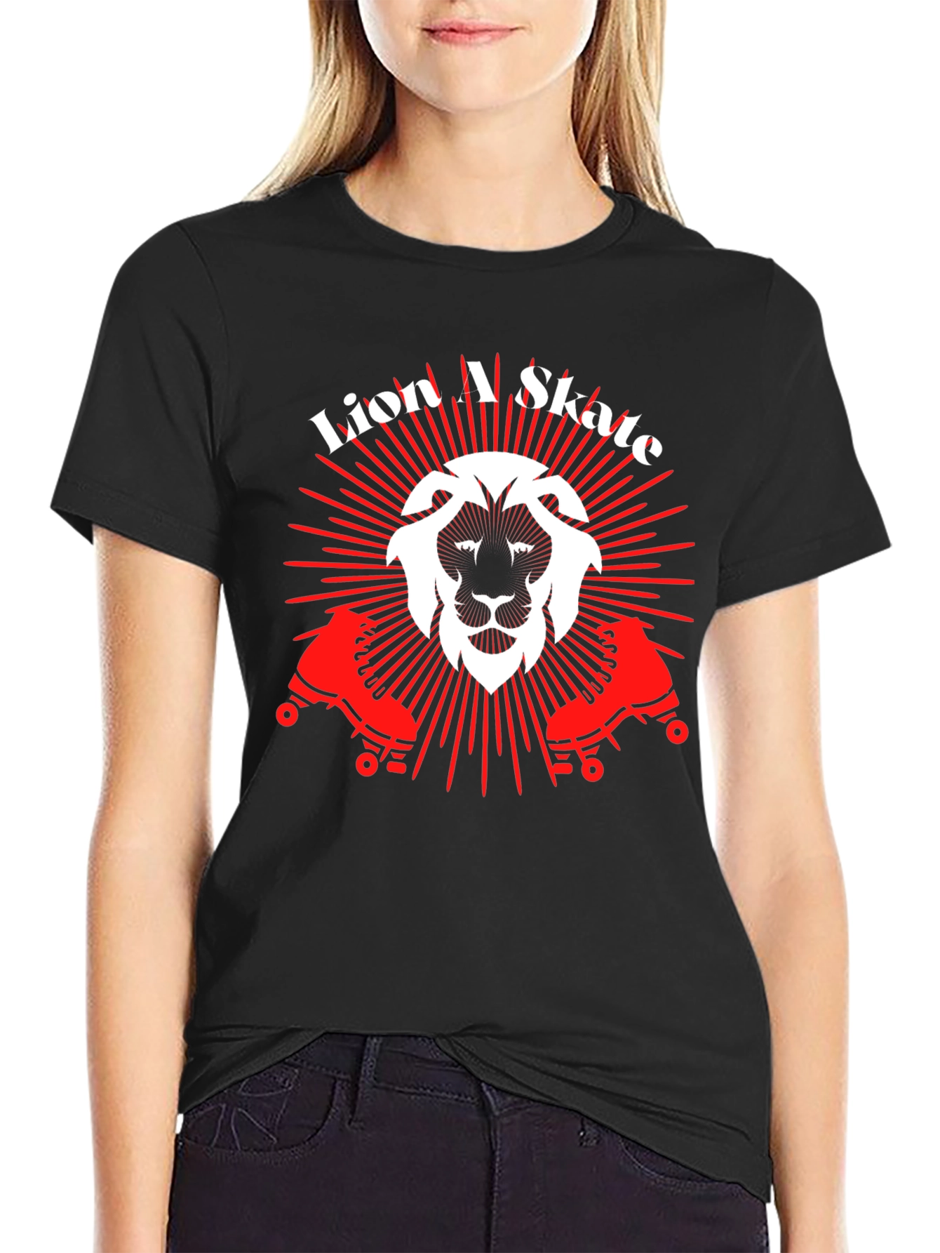 Lion Skate Graphic Tee