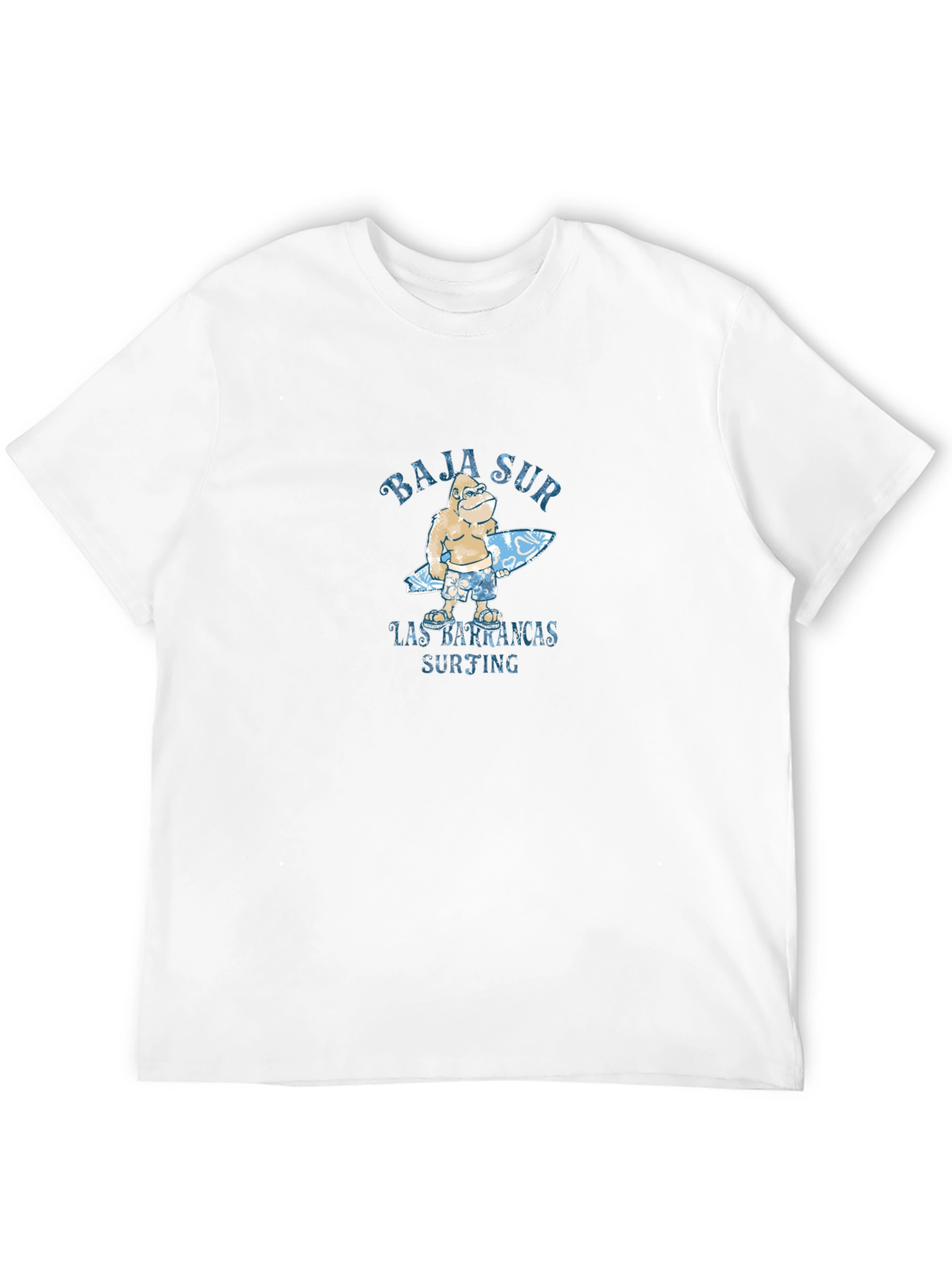 Baja Sur Surfing Graphic T-Shirt