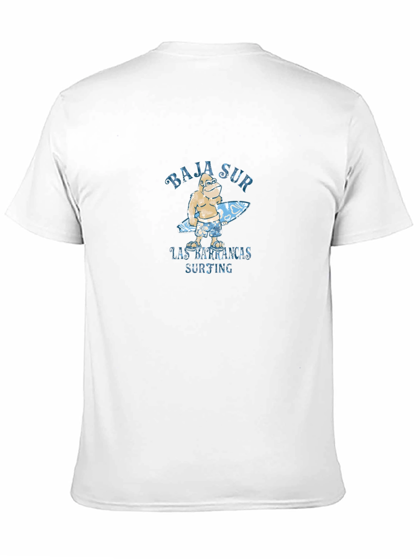 Baja Sur Surfing Graphic T-Shirt