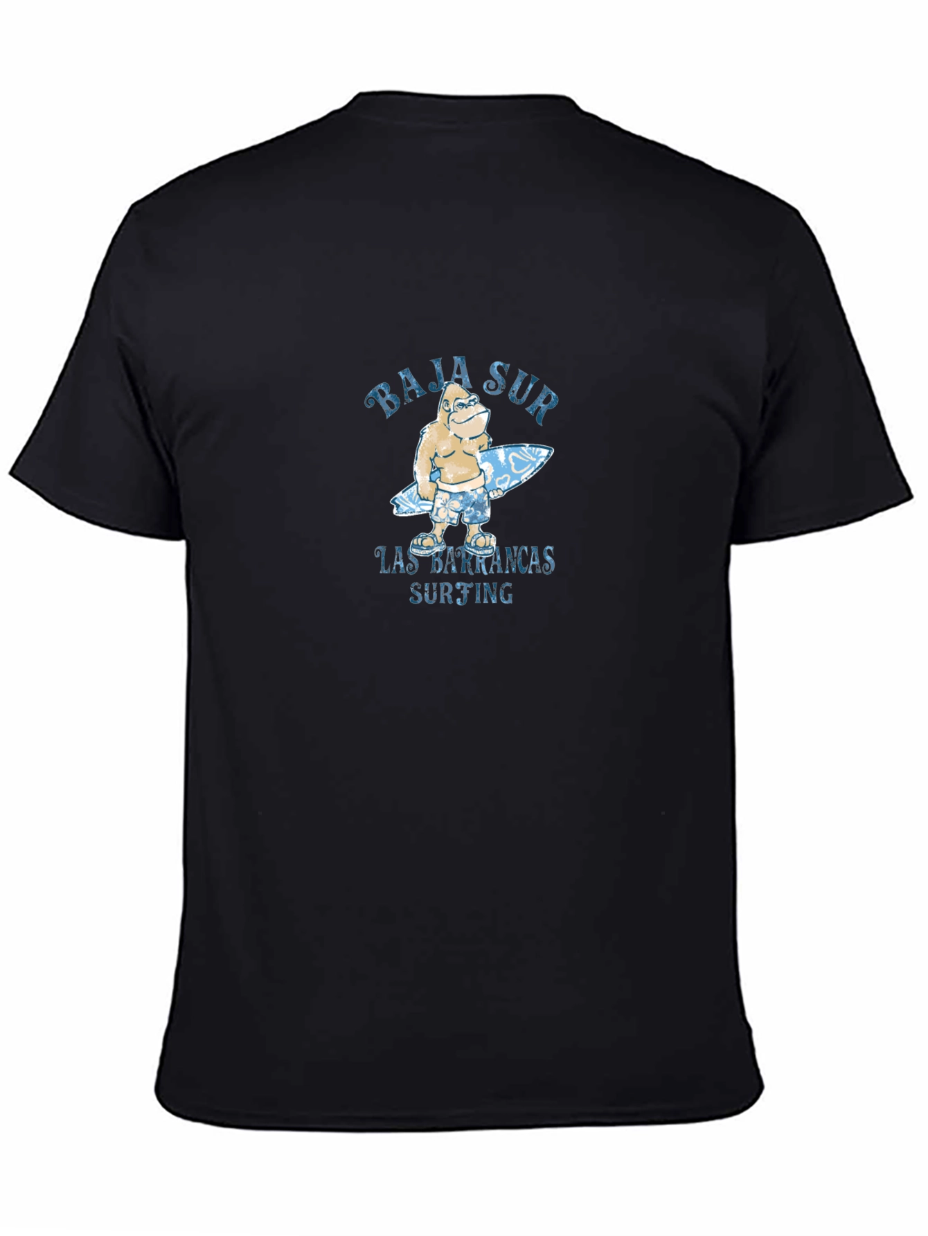 Baja Sur Surfing Graphic T-Shirt