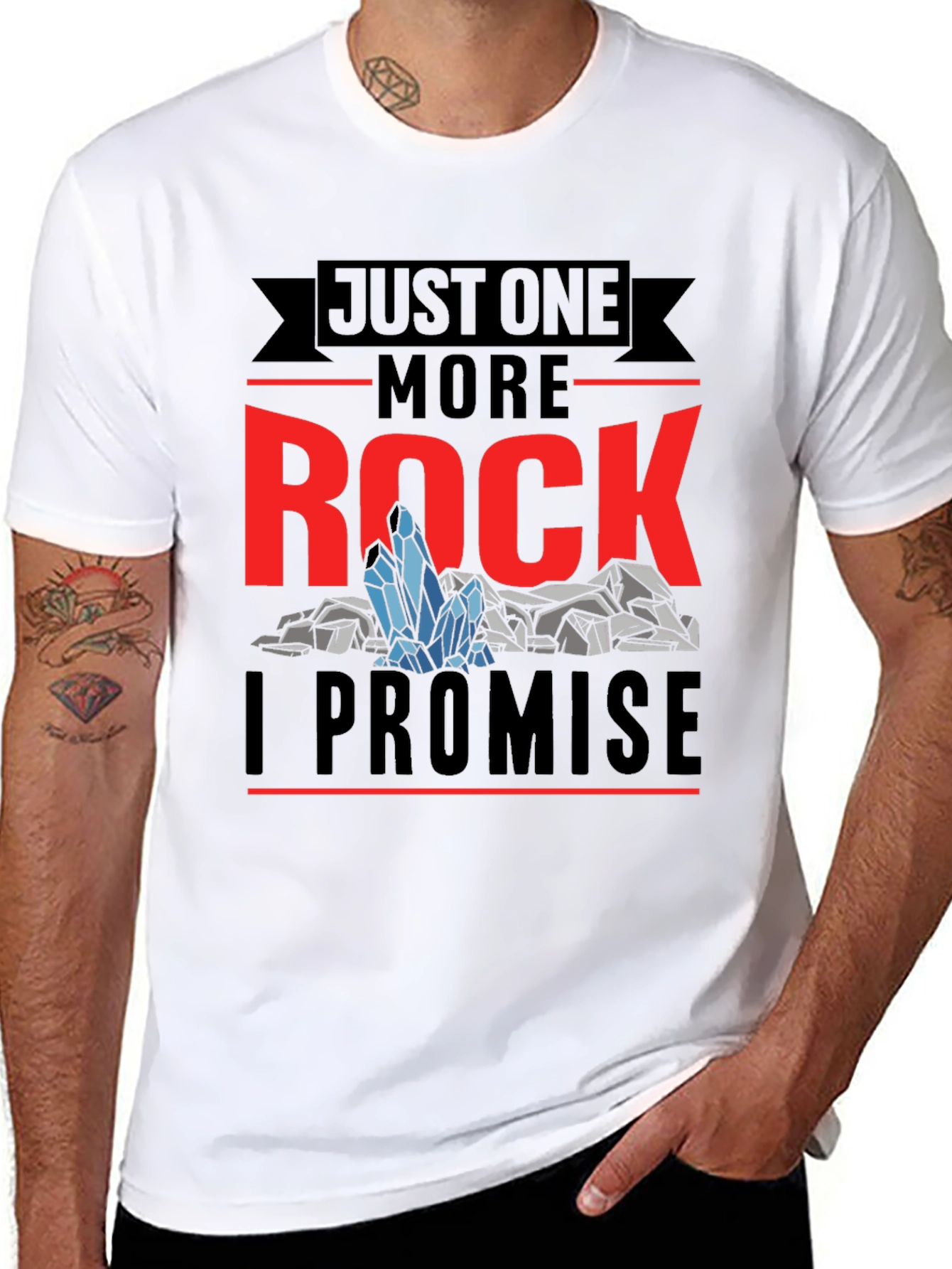 Just One More Rock Promise Graphic T-Shirt