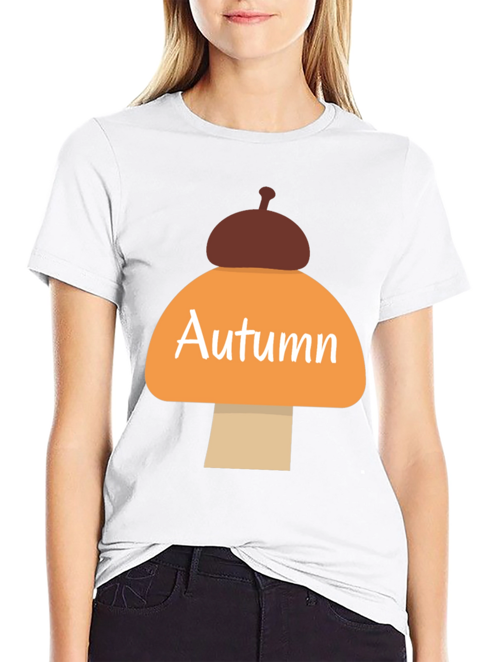 Autumn Mushroom T-Shirt - Seasonal Style
