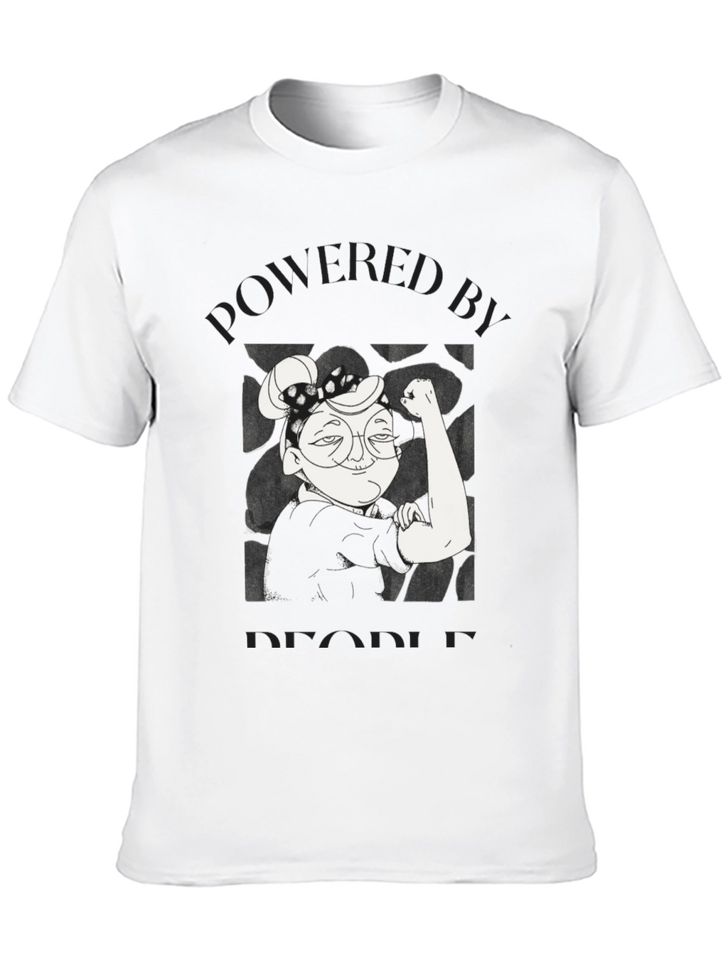 Feminist Powered By People Graphic Tee