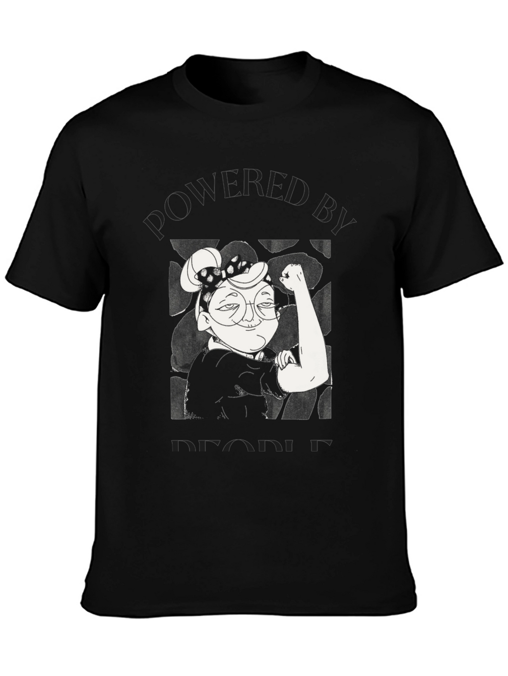 Feminist Powered By People Graphic Tee
