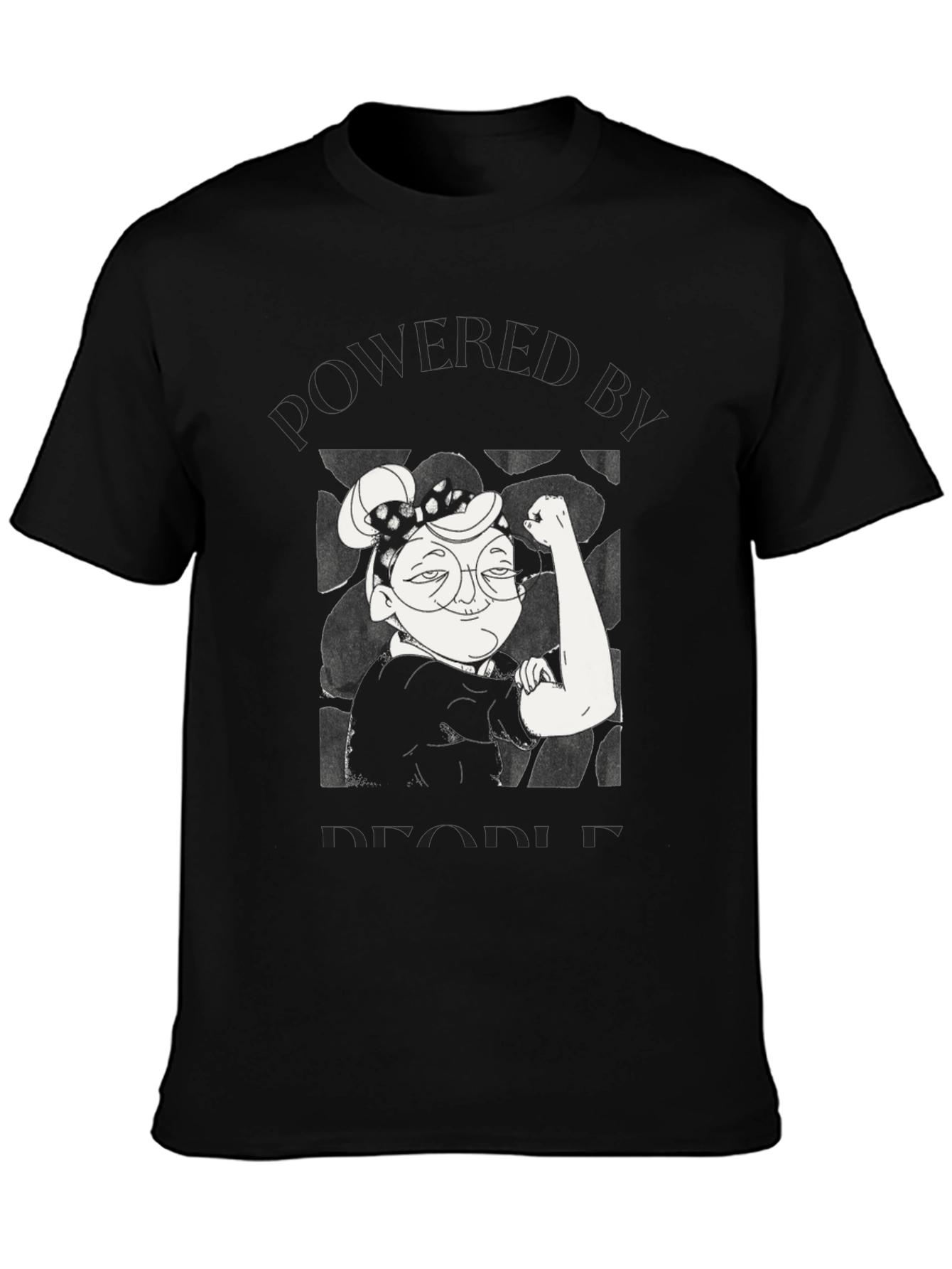 Feminist Powered By People Graphic Tee
