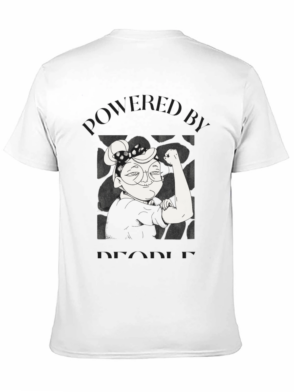 Feminist Powered By People Graphic Tee