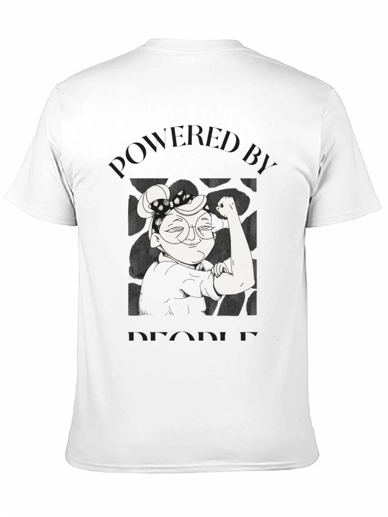 Feminist Powered By People Graphic Tee