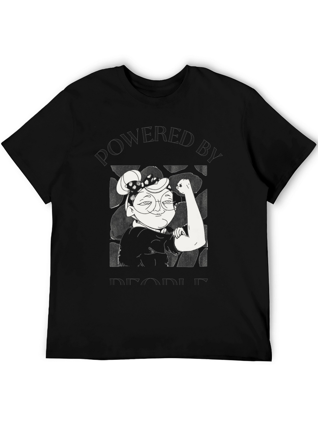 Feminist Powered By People Graphic Tee