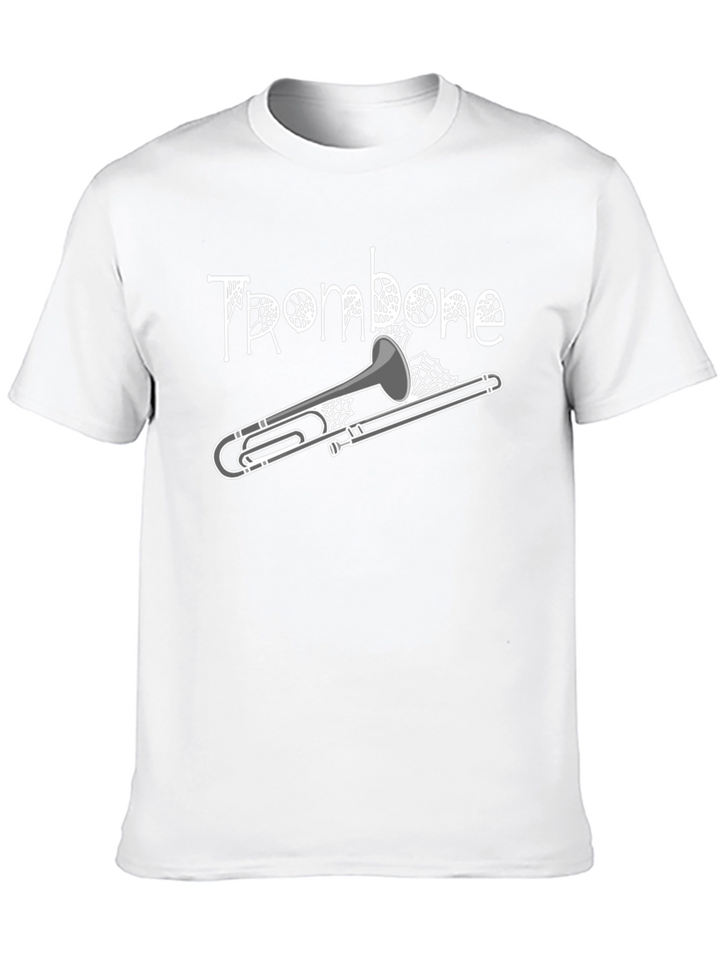 Halloween Trombone T-Shirt - Spooky Music Tee