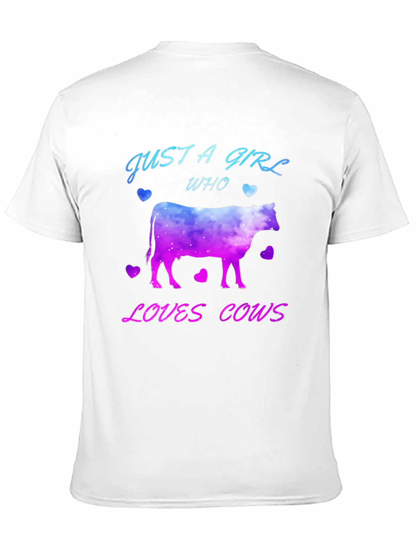 Just A Girl Who Loves Cows T-Shirt