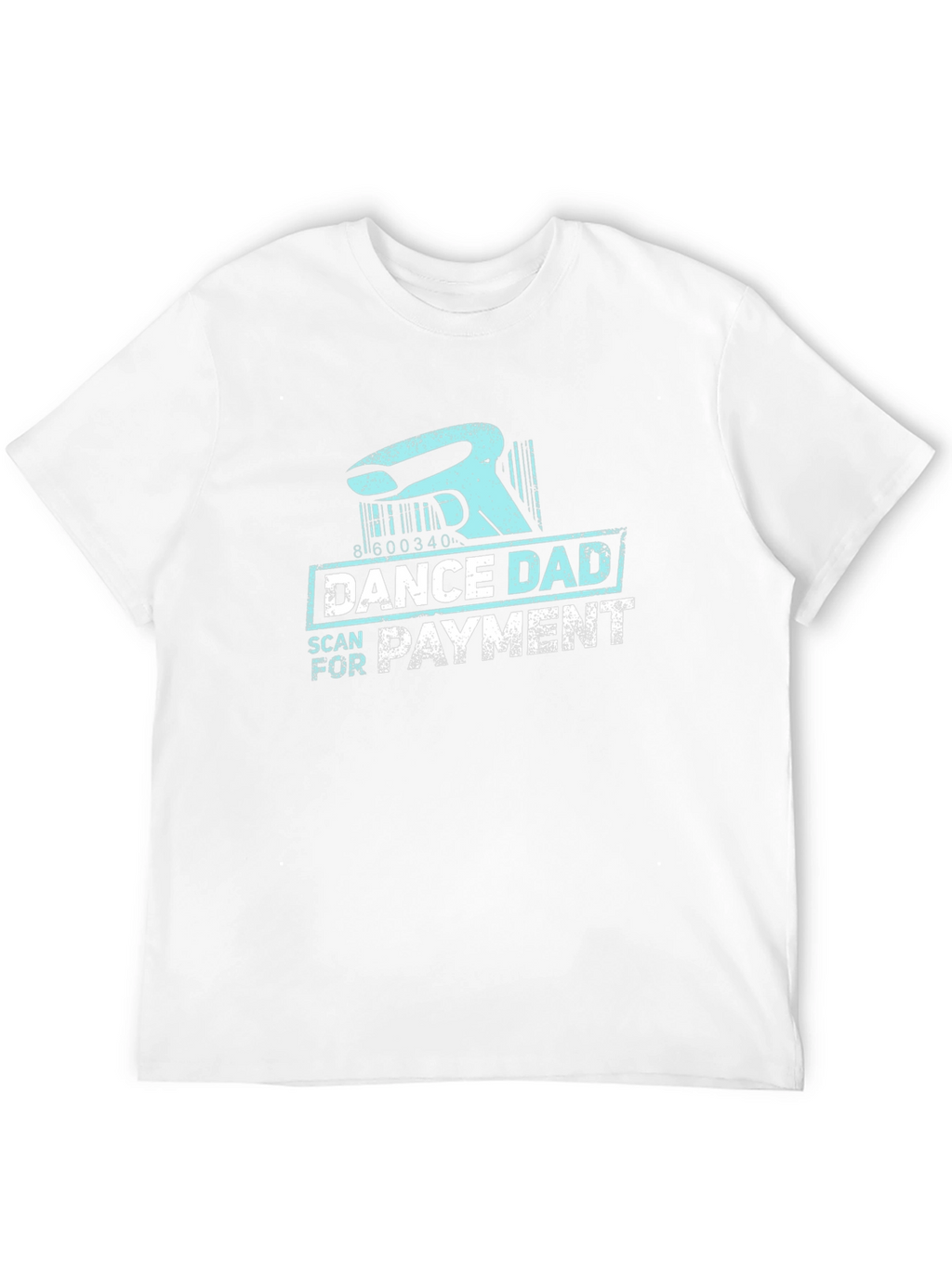 Dance Dad Scan for Payment Black T-Shirt