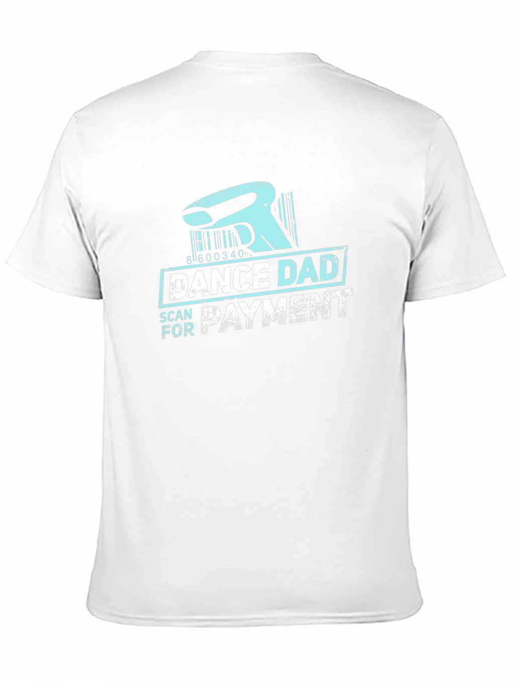 Dance Dad Scan for Payment Black T-Shirt