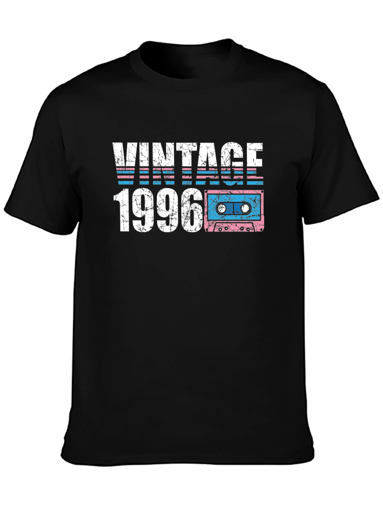 Vintage 1996 Cassette Tape Graphic T-Shirt