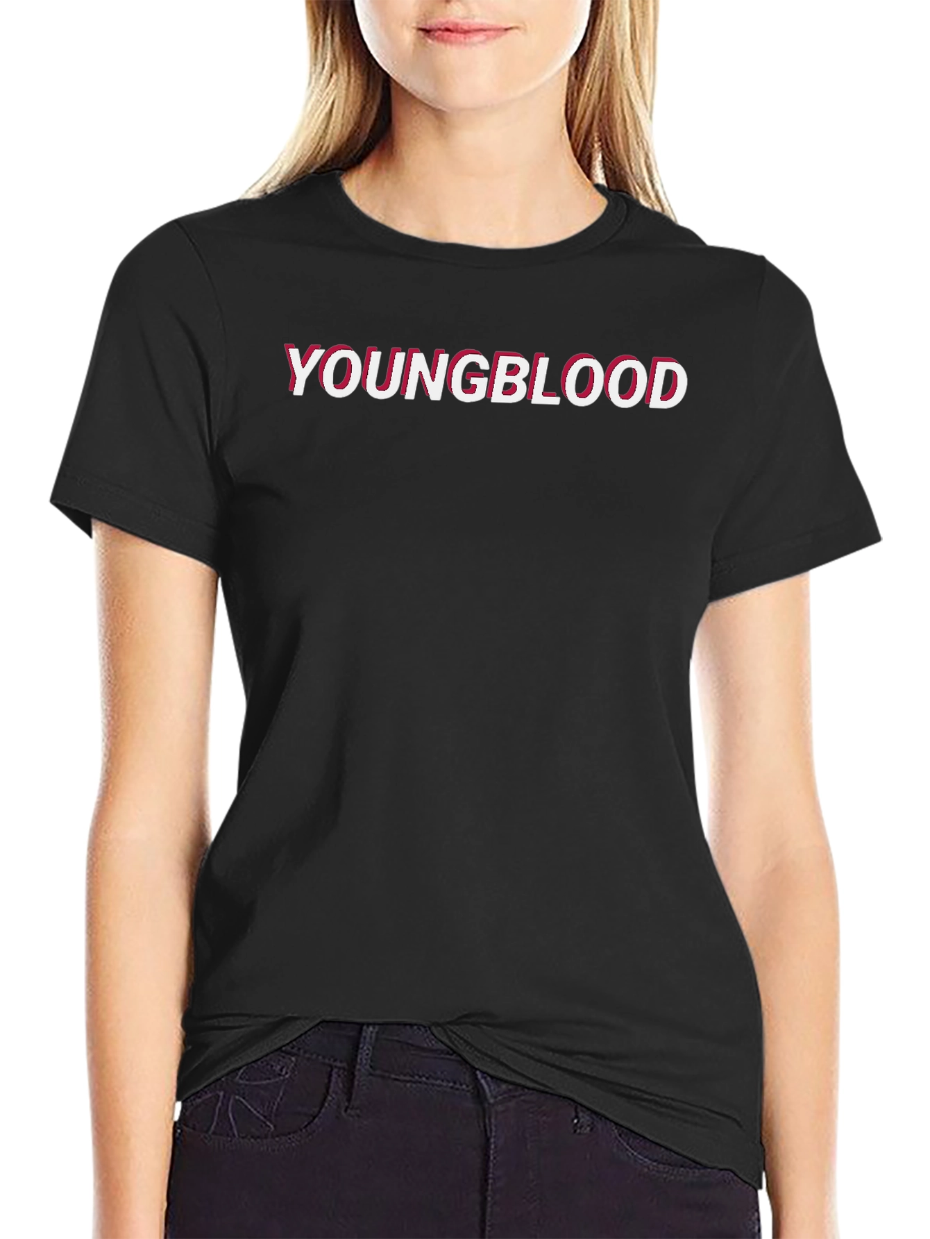 Youngblood Graphic Print T-Shirt - Black