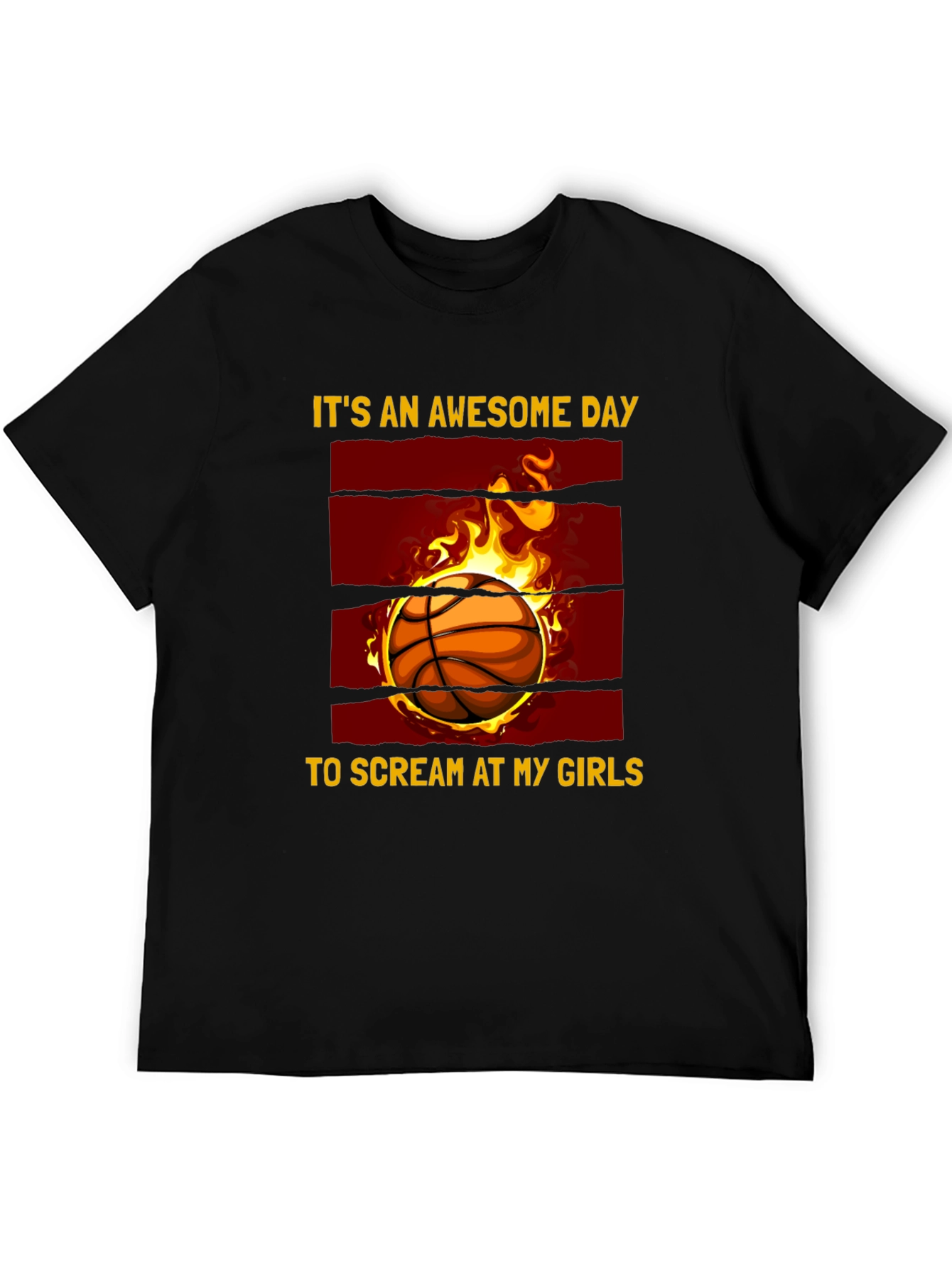 Awesome Day Basketball T-Shirt